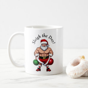 Funny Santa Claus Coffee Mug