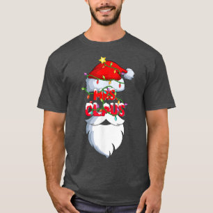 Funny Santa Claus Costume Design Christmas Men T-S T-Shirt