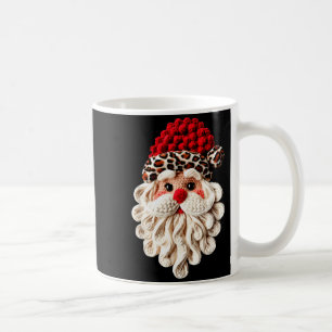 Funny Santa Claus Crochet Pajamas Holiday Xmas Chr Coffee Mug