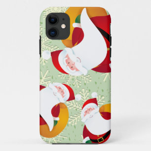 Funny Santa Claus, iPhone case