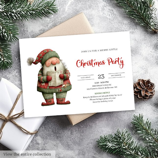Funny Santa Claus Printable Kids Holiday Invite (Funny Santa Claus Printable Kids Holiday Invite

)