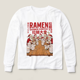 Funny Santa Claus Ramen Christmas Gift Food Love