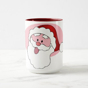 Funny Santa custom mug - choose style, colour