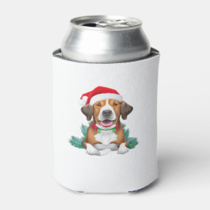 Funny santa dog Oversized T-Shirt Can Cooler