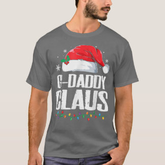 Funny Santa GDaddy Claus Christmas Matching Family T-Shirt