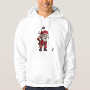 Funny Santa Golf – Christmas Golf Gift Hoodie