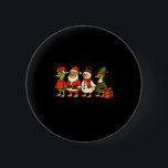 Funny Santa Goose Snowman Just A Christmas Goose X 6 Cm Round Badge<br><div class="desc">Funny Santa Goose Snowman Just A Christmas Goose Xmas Party</div>
