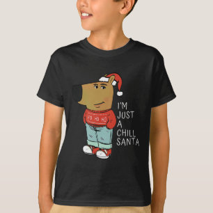 Funny Santa Merry Christmas Just-a-chill-guy A Chi T-Shirt