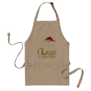 Funny Santa Papa Claus Christmas Matching Family Standard Apron