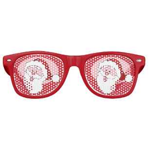Funny Santa party shades