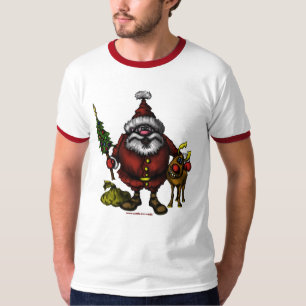 Funny Santa t-shirt design