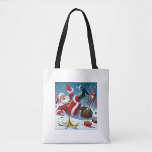 funny Santa Tote Bag