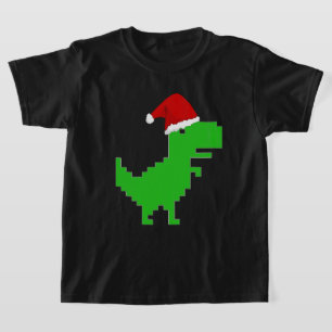 funny santa trex T-Shirt