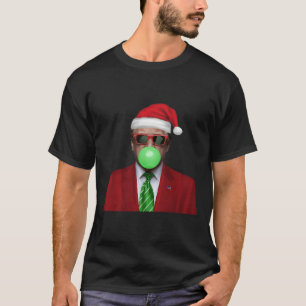 Funny Santa Trump Bubble Gum Make Christmas Great T-Shirt