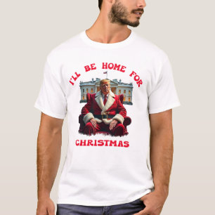 Funny Santa Trump Christmas Pajama T-Shirt Cosy
