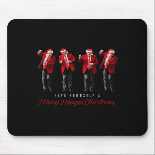 Funny Santa Trump Have Yourself A Merry Christmas  Mouse Pad