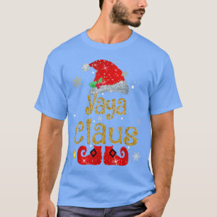 Funny Santa Yaya Claus Christmas Matching Family T-Shirt