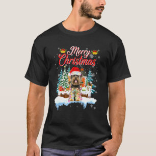 Funny Santa Yorkie Dog Merry Christmas Men Women K T-Shirt