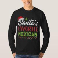 Funny Santa's Favourite Mexican Christmas Santa Ha