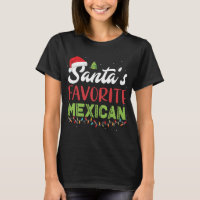 Funny Santa's Favourite Mexican Christmas Santa Ha