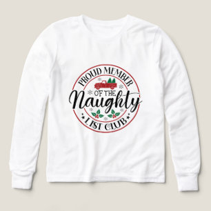 Funny Santa's list club kids unisex