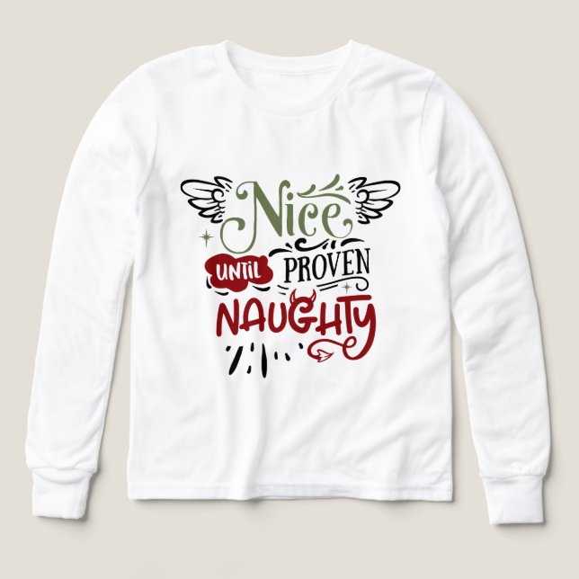 Funny Santa's list kids unisex (Design Front)