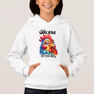 Funny sarcasm chicken word art
