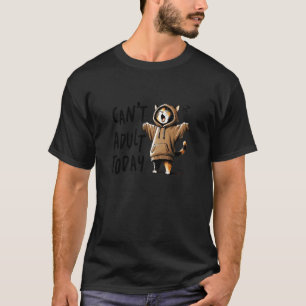 funny sarcastic animal ironic kitten cat design T-Shirt