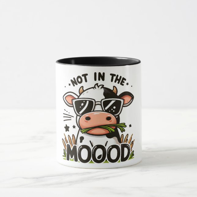 Funny/Sarcastic Animal Saying/Cow Mug (Center)