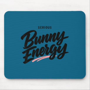 Funny sarcastic bunny easter quote trendy spring mouse pad