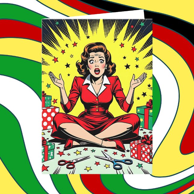 Funny Sarcastic Christmas Humor Card (Creator Uploaded)