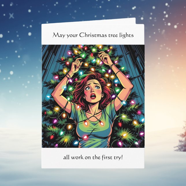 Funny Sarcastic Christmas Humor Card (Creator Uploaded)