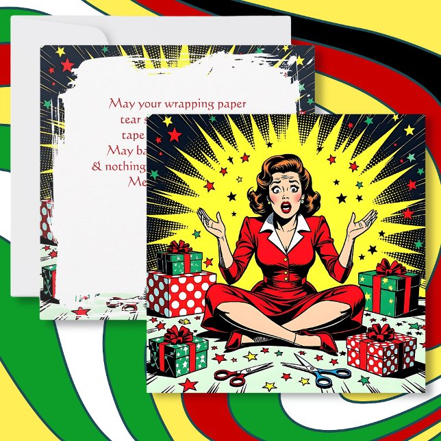 Funny Sarcastic Christmas Humor Card (Creator Uploaded)