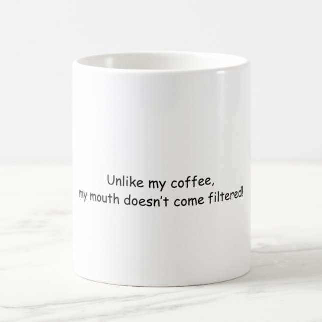 Funny Sarcastic Coffee Mug, Coffee Lover Gift Mug (Creator Uploaded)