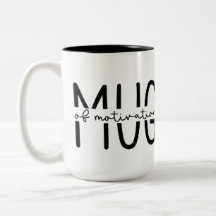 Funny Sarcastic Coffee Two-Tone Coffee Mug