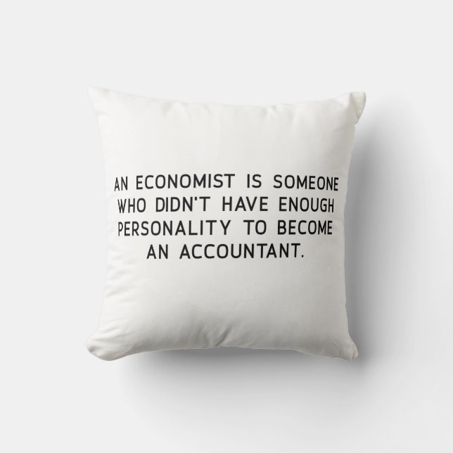 Funny Sarcastic CPA Accountant Auditor Pun Jokes Cushion (Front)