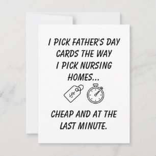 Funny Sarcastic Father'S Day Card for Dad