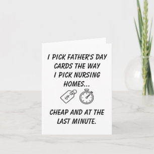 Funny Sarcastic Father'S Day Card for Dad