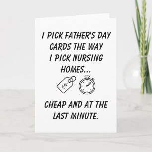 Funny Sarcastic Father'S Day Card for Dad
