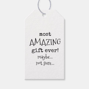 Funny, Sarcastic Gift Tags
