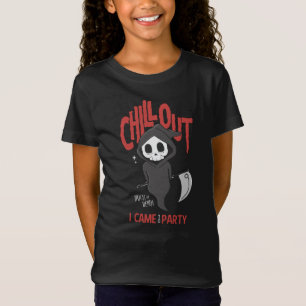 Funny Sarcastic GrimReaper Halloween Party Costume T-Shirt