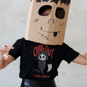 Funny Sarcastic GrimReaper Halloween Party Costume T-Shirt
