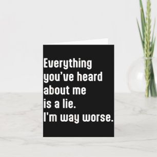 Funny Sarcastic Humour Quote Design For The Smart Card