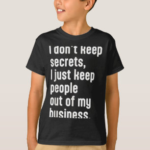 Funny Sarcastic Humour Quote Design For The Smart T-Shirt