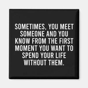 Funny Sarcastic Introvert Humor Saying Magnet