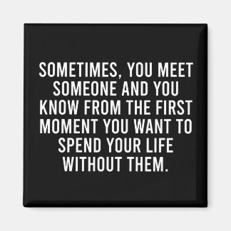 Funny Sarcastic Introvert Humor Saying Magnet