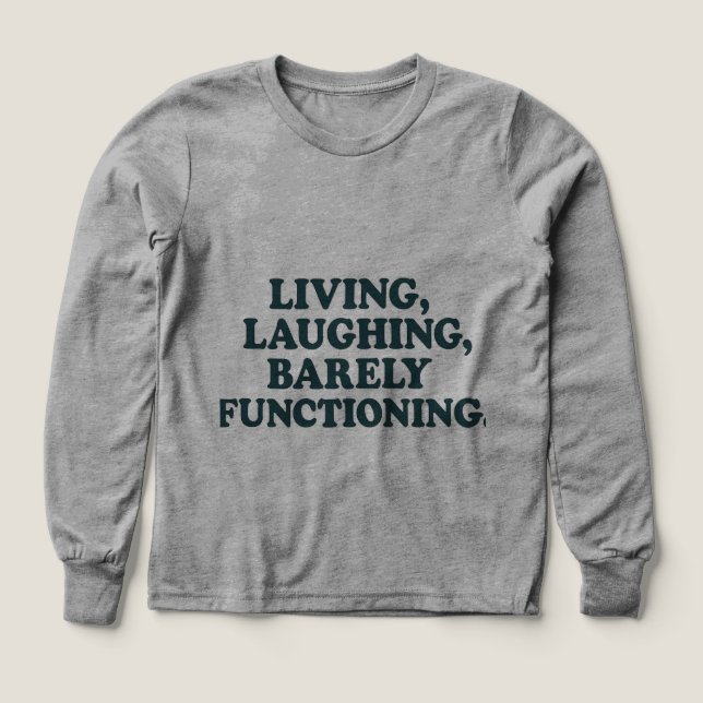 Funny Sarcastic Mental Health Tshirt (Design Front)