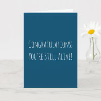 Funny Sarcastic Old Age Birthday