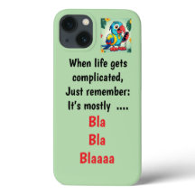 Funny Sarcastic Parrot - iPhone  Case