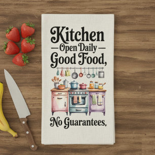 Funny Sarcastic Quote Kitchen Towel